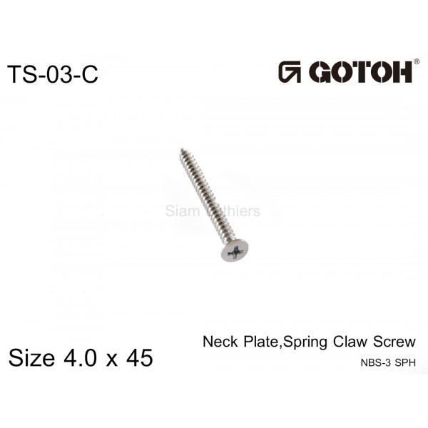 น๊อต Neck Plate Gotoh TS-03-C 4x45